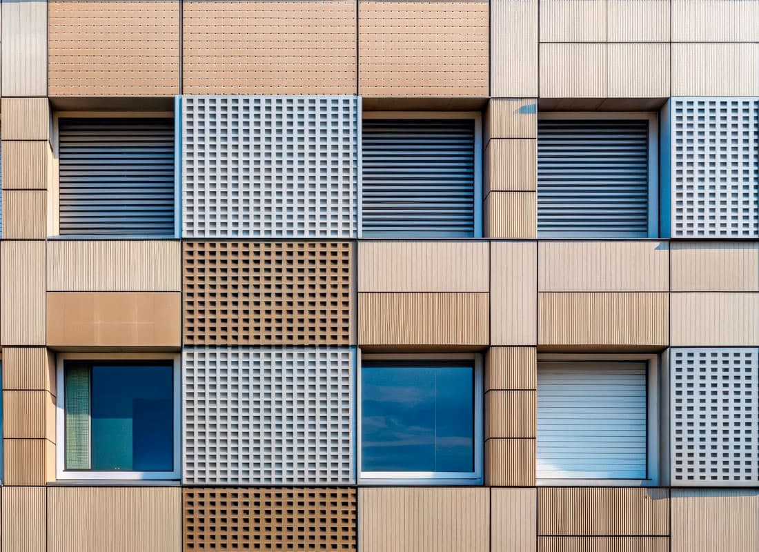 Fachadas ventiladas en Sanxenxo